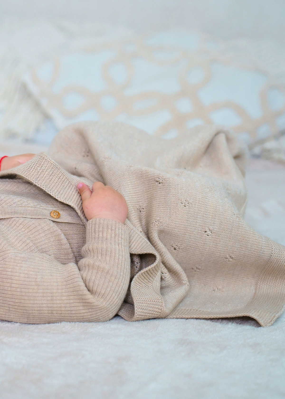 DreamWeave Blanket - Sand - 75x95 cm