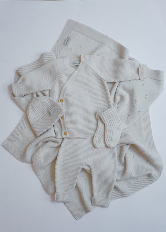 Everyday Winter Set - Beige - 5 pcs - 50/62 cm