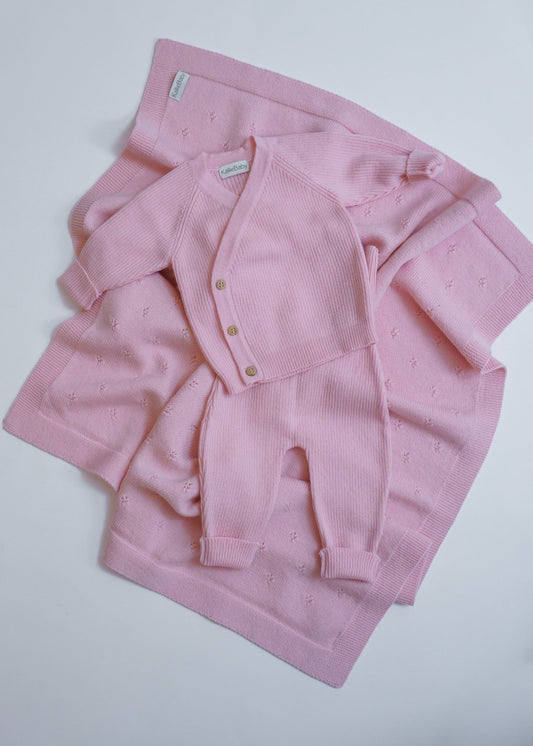 Cosy Outdoors Set - Powder Pink - 3 pcs - 50/62 cm