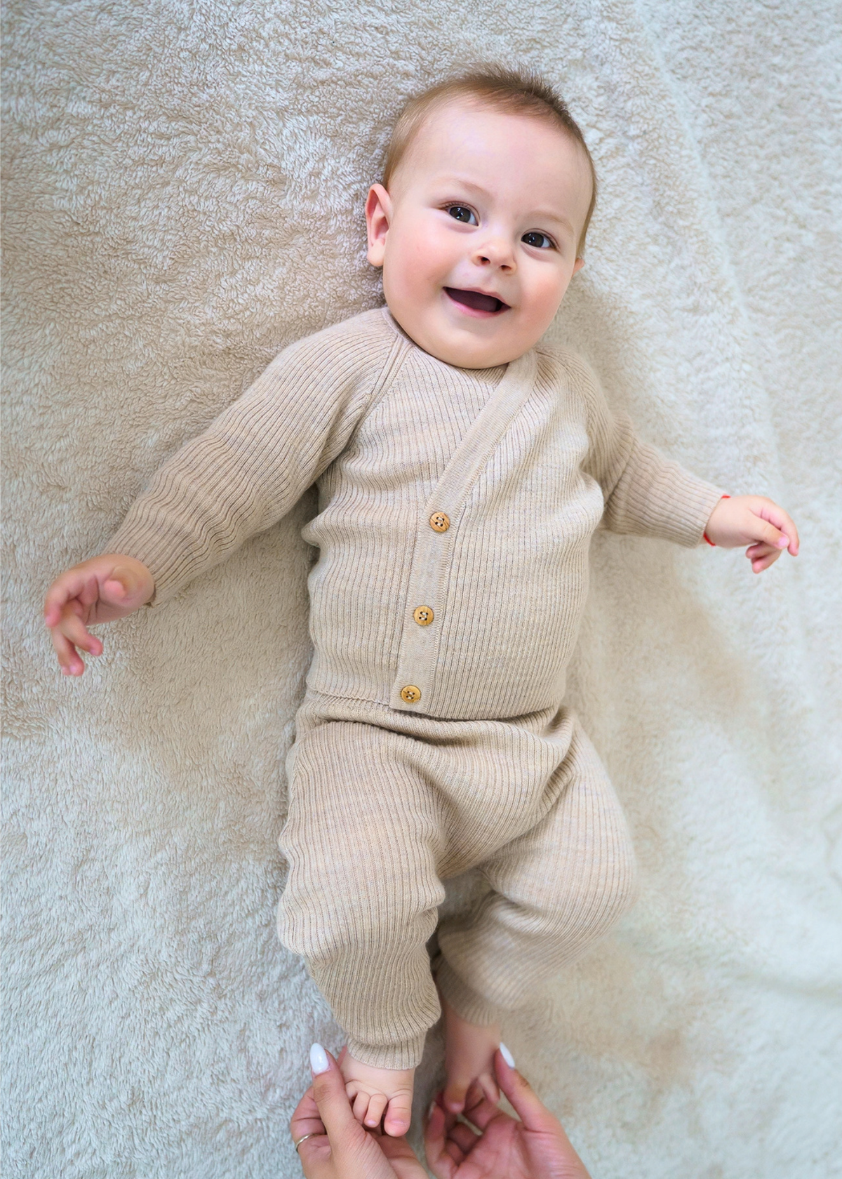 Layering Essentials Set - Sand - 2 pcs - 50/62 cm