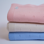 DreamWeave Blanket - Powder Pink - 70x95 cm
