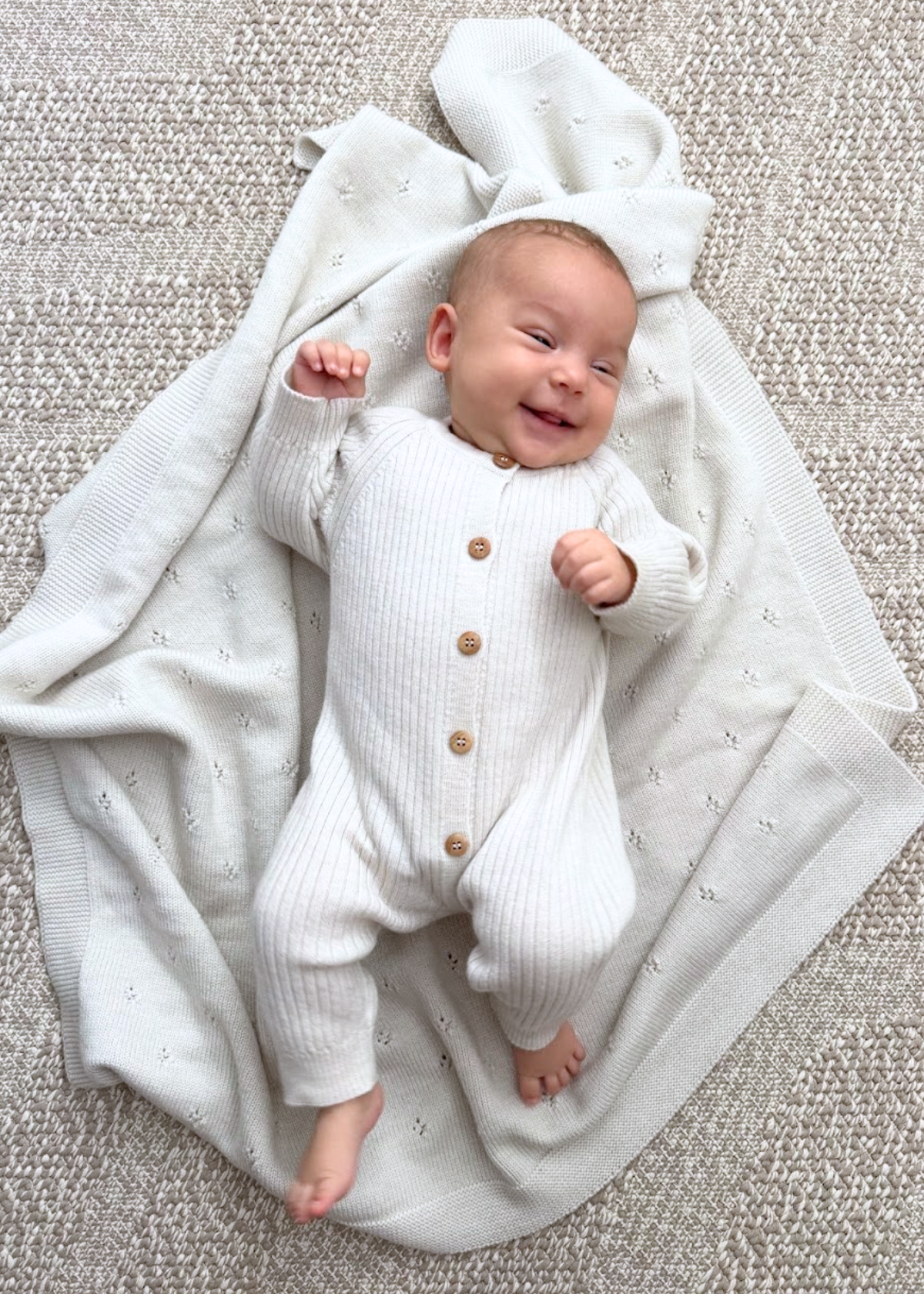 Newborn Comfort Set - Beige - 4 pcs