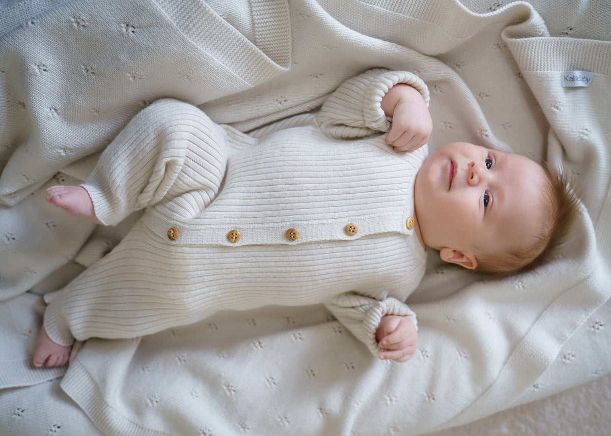 SnuggleSuit Onesie - Beige