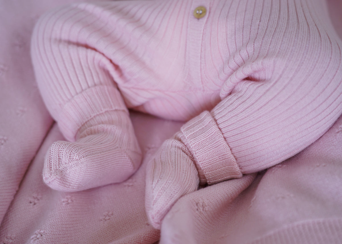 Complete First Wardrobe - Powder Pink - 6 pcs - 50/62 cm