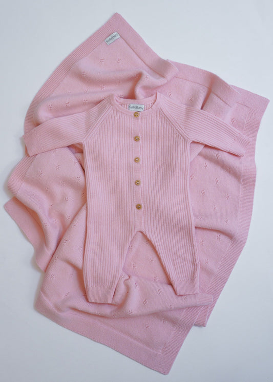 Sleep & Stroll Set - Powder Pink - 2 pcs - 50/62 cm