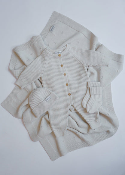 Newborn Comfort Set - Beige - 4 pcs