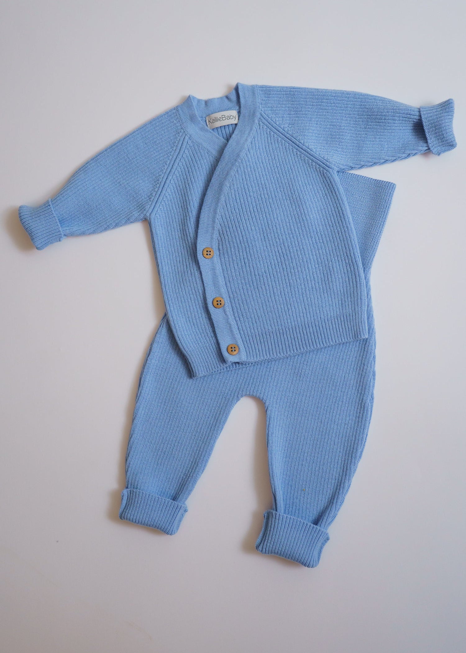 Layering Essentials - Baby Blue - 2 pcs - 50/62 cm