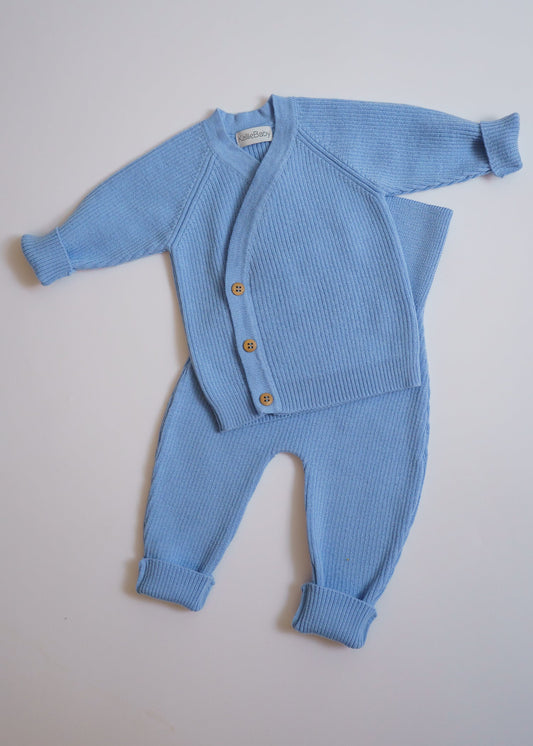 Basics zum Layern - Babyblau - 2 St. - 50/62 cm