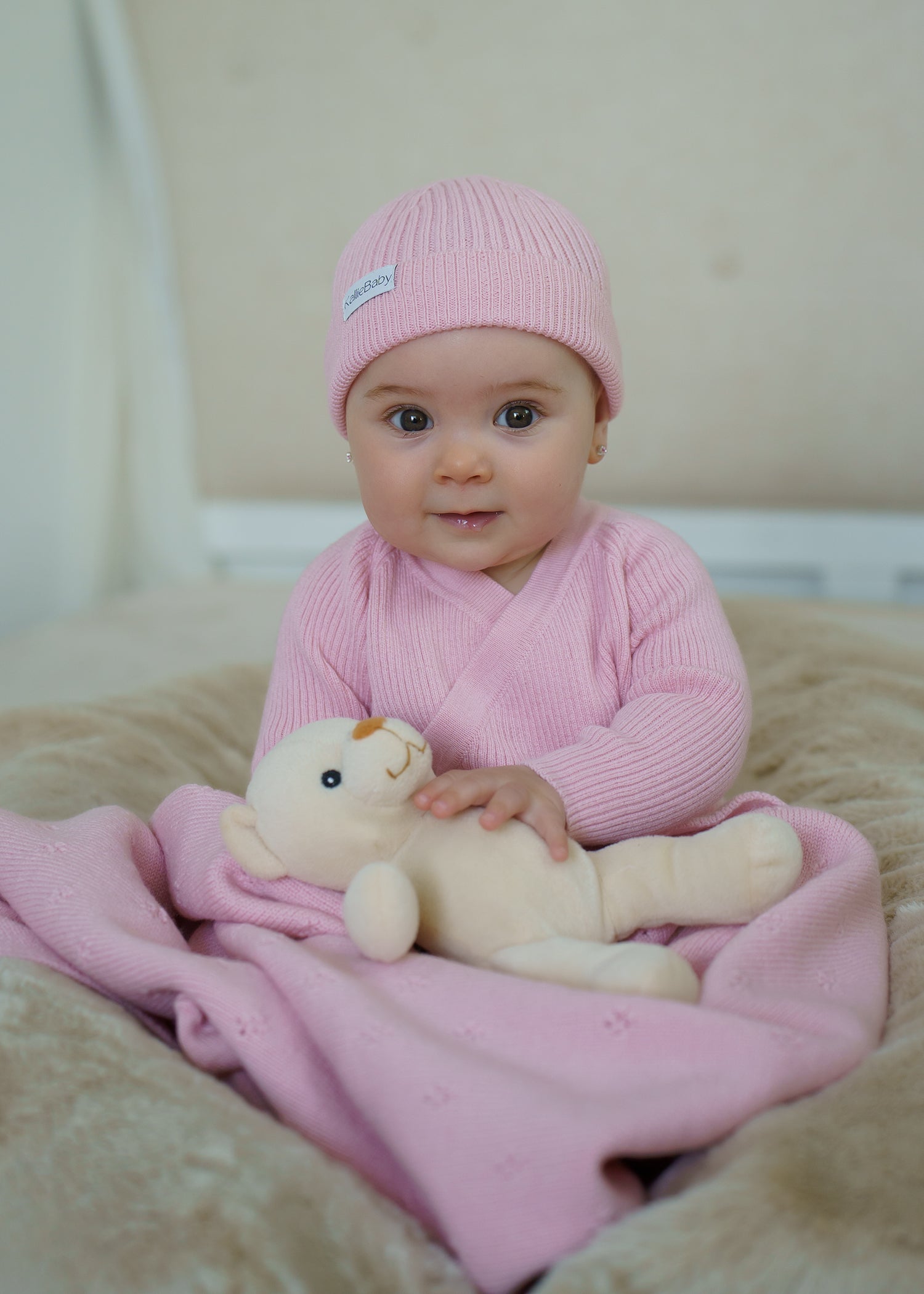 Everyday Winter Set - Powder Pink - 5 pcs - 50/62 cm