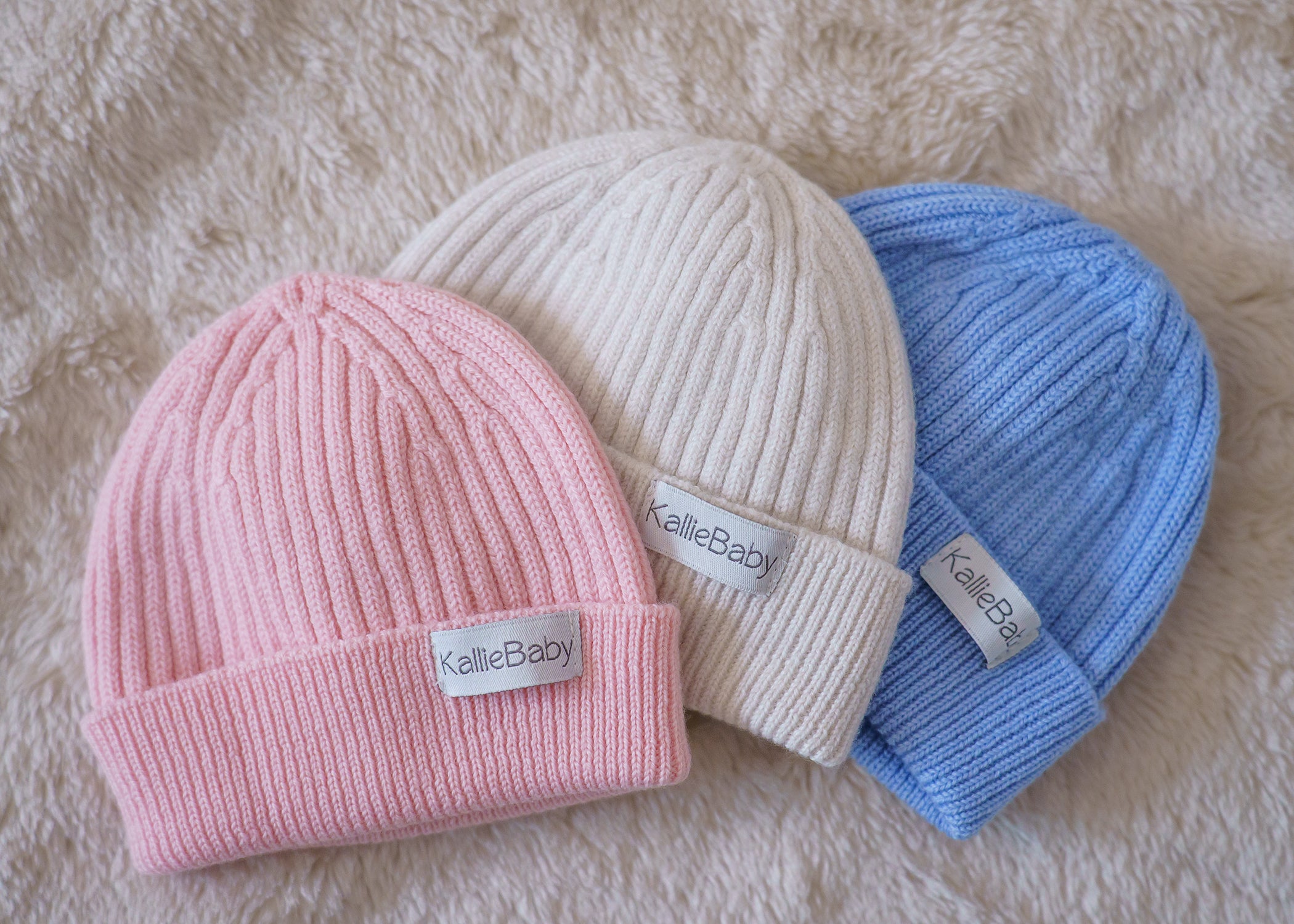 Snuggle Beanie - Powder Pink