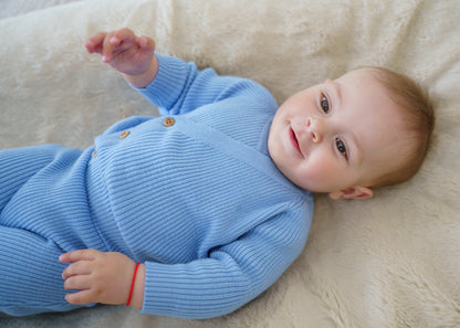Cosy Outdoors Set - Baby Blue - 3 pcs - 50/62 cm