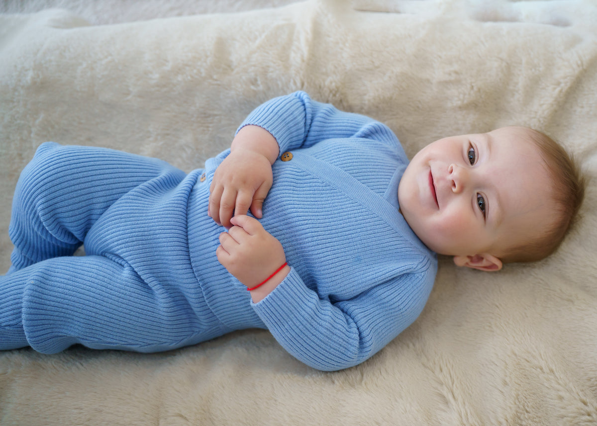 Cosy Outdoors Set - Baby Blue - 3 pcs - 50/62 cm