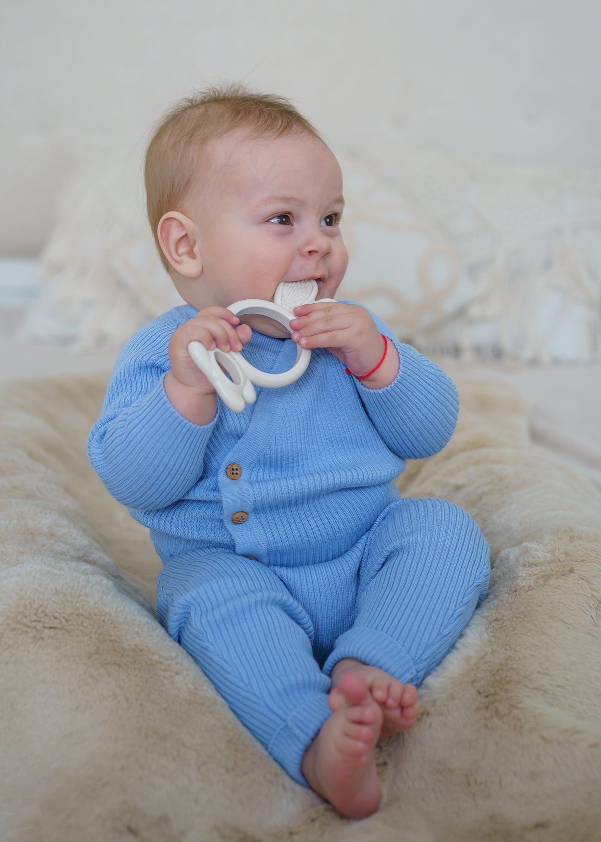 Cosy Outdoors Set - Baby Blue - 3 pcs - 50/62 cm