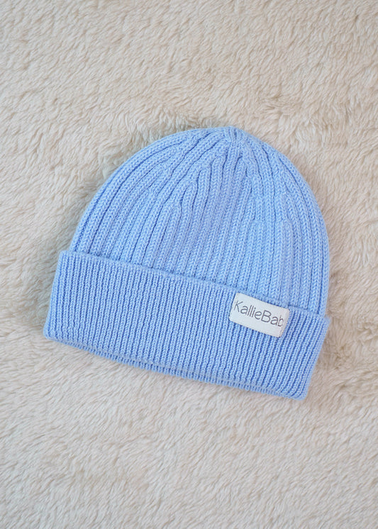 Snuggle Beanie - Baby Blue
