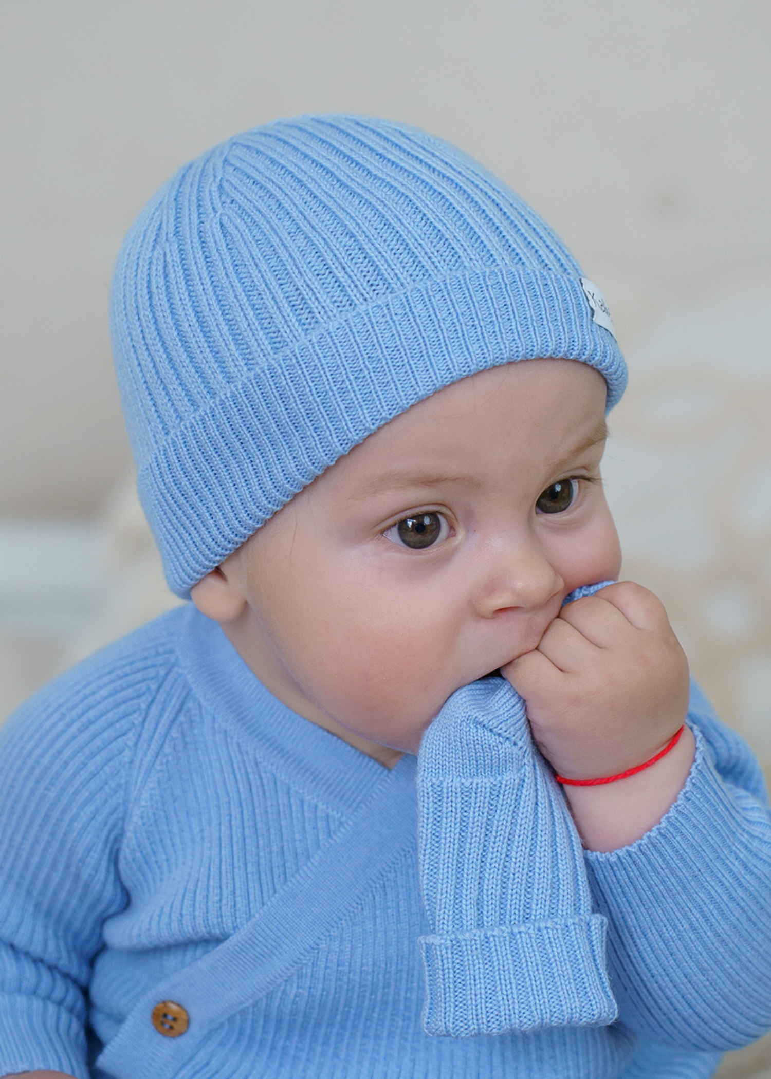 Snuggle Beanie - Baby Blue