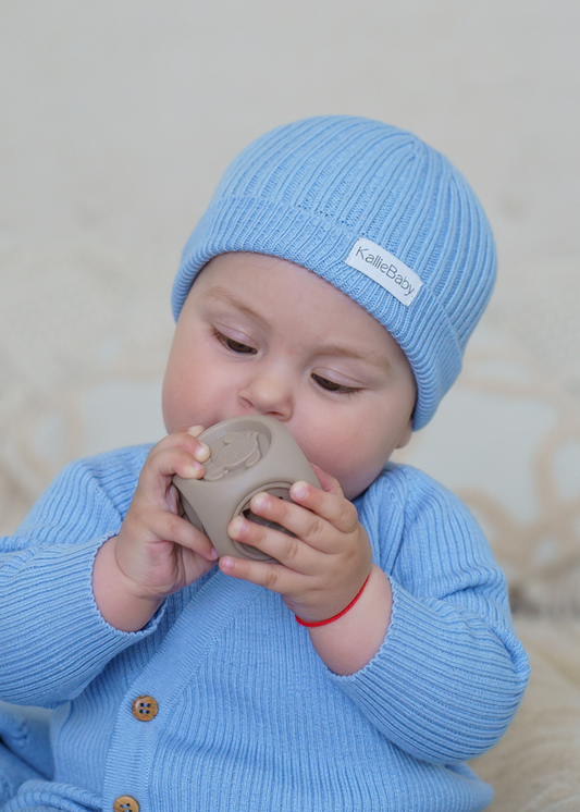 Snuggle Beanie - Baby Blue